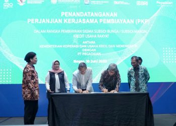 Salurkan KUR, KemenKopUKM Gandeng Pegadaian