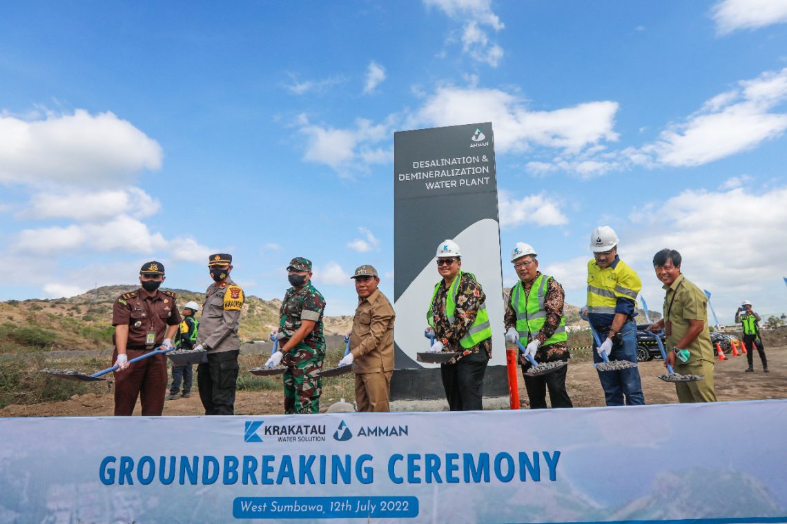 PT KTI Mulai Konstruksi Proyek SWRO di Sumbawa