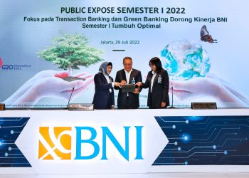 Green Banking Dorong Kinerja BNI Semester I Tumbuh Positif
