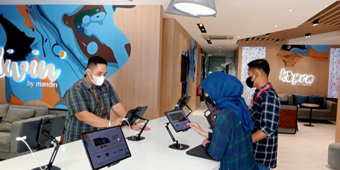 Penampakan Smart Brand by Mandiri Cabang Kemang Raya