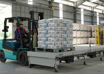 SIG Melalui Unit Usaha MKI Pasok 1.668 Ton Produk Mortar