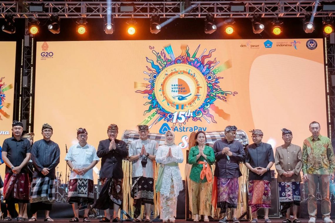 Menparekraf: “Sanur Village Festival 2022” Ciptakan Multiplier Effect Bagi Pelaku Parekraf