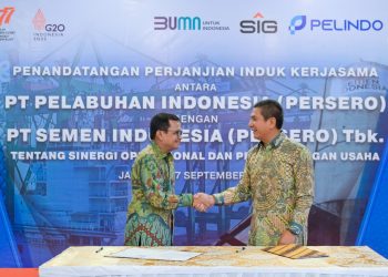 SIG dan Pelindo Perkuat Sinergi Bidang Operasional dan Pengembangan Usaha