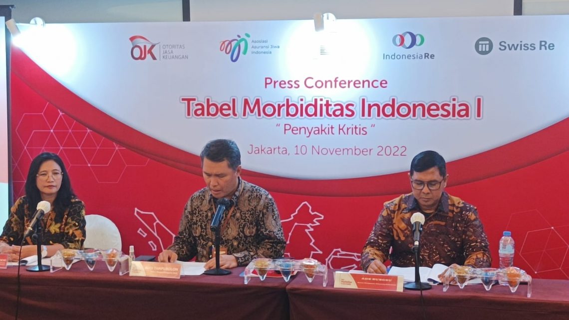 Tabel Morbiditas Indonesia Edisi Perdana Diluncurkan, Produk Asuransi Penyakit Kritis Bakal Kompetitif