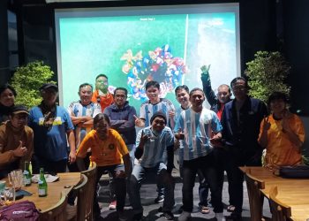 Didukung Kalangan Perbankan, Nobar Piala Dunia Jurnalis Bolamania Berlangsung Meriah