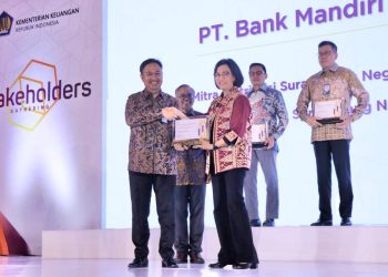 Bank Mandiri Raih Penghargaan Mitra Penjualan SBN dari Kemenkeu