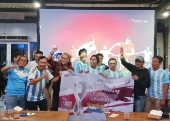 Apresiasi Media, CIMB Niaga Fasilitasi Jurnalis Bolamania Nobar Partai Semifinal Piala Dunia 2022