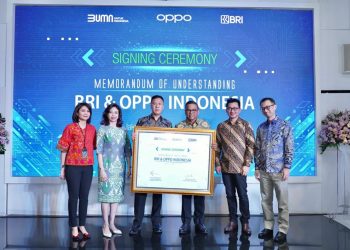 BRI Jalin Kerja Sama dengan Oppo Indonesia Perluas Transaksi Digital