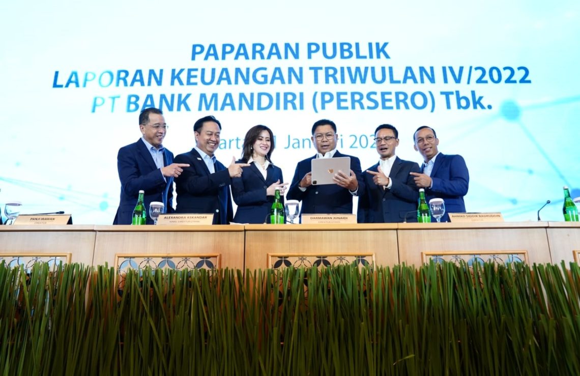 Panen Buah Digitalisasi! Bank Mandiri Torehkan Kinerja Cemerlang di 2022