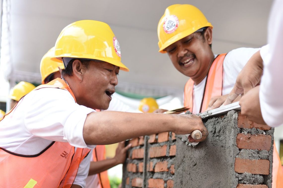 SIG Tingkatkan Keterampilan Tukang untuk Jadi Ahli Konstruksi