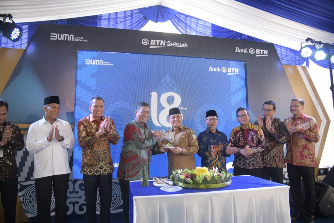 Rayakan Milad ke-18, BTN Syariah Fokus Dukung Program Rumah Nasional