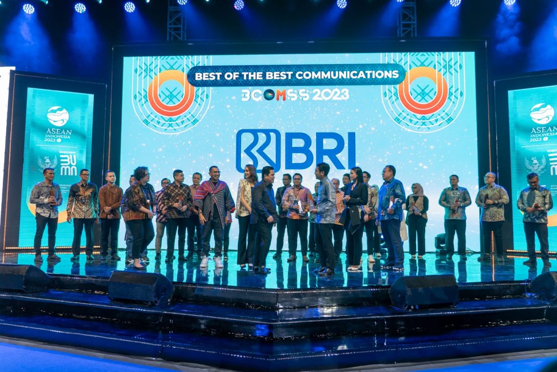 Erick Thohir Apresiasi BRI sebagai Best of The Best Communication