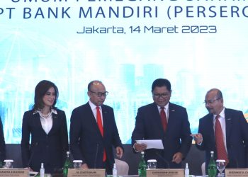 Bank Mandiri Putuskan Bagi Dividen Rp24,7 Triliun dari Laba 2022