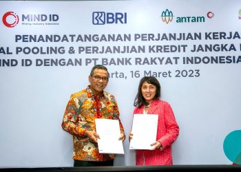 BRI Fasilitasi National Pooling dan Kredit Modal Kerja MIND ID