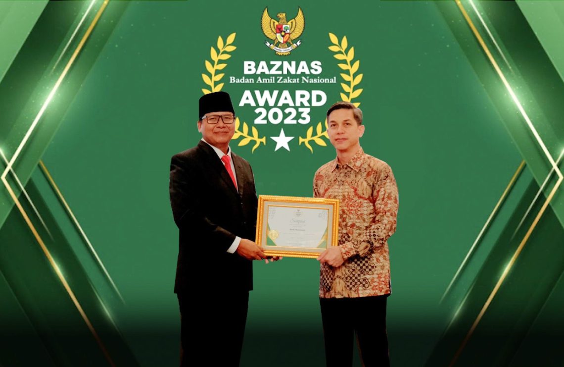 Bank Muamalat Raih Penghargaan Penyedia Pembayaran Zakat Terbaik