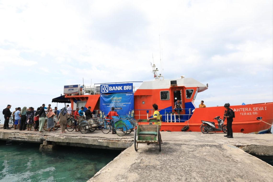 BRI Layani Penukaran Uang di Kepulauan Seribu