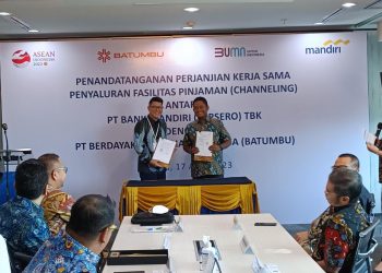 Bank Mandiri Bersama Batumbu Dukung UMKM Go Digital