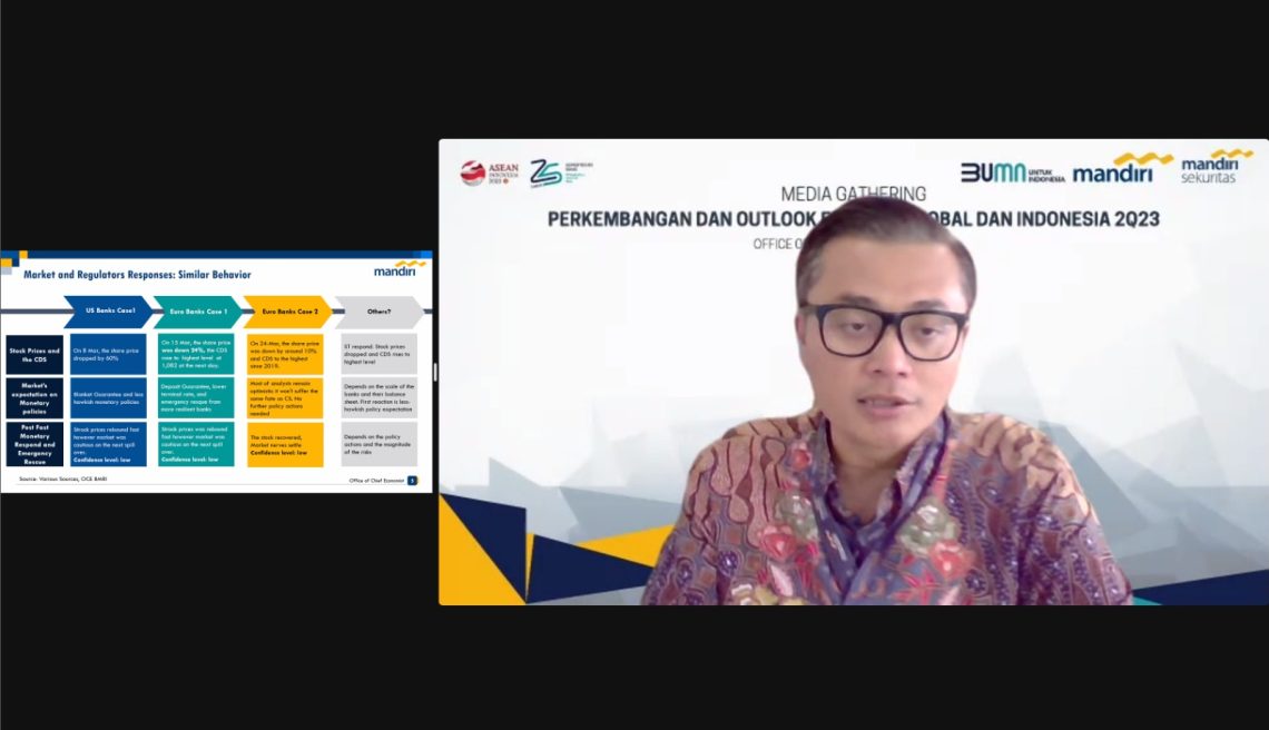 Outlook Bank Mandiri: Akhir 2023, Pertumbuhan Ekonomi Diperkirakan Mencapai 5,04%