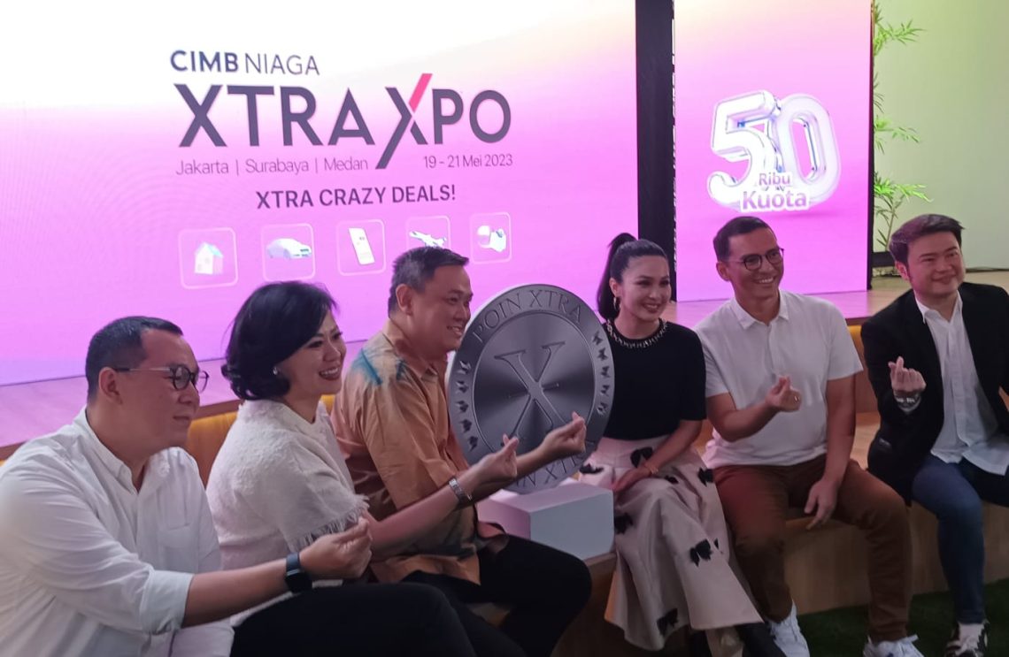 CIMB Niaga Gelar XTRA XPO Serentak di Tiga Kota, Nikmati XTRA Crazy Deals Diskon 50%