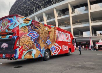 Dukung Perkembangan Ekosistem Sepak Bola Nasional, BRI Berikan Bus untuk Skuad Garuda