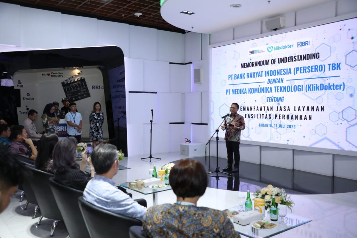 BRI Jalin Kolaborasi Dengan KlikDokter