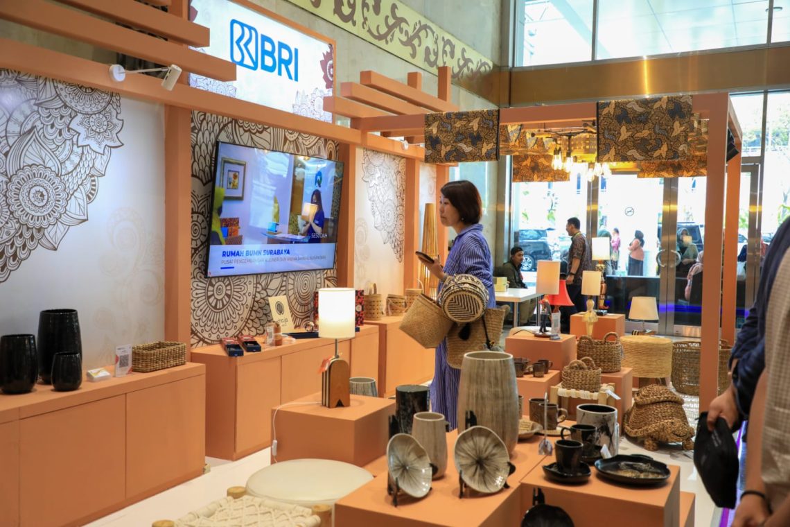 BRI Dukung Pameran Kriyanusa 2023