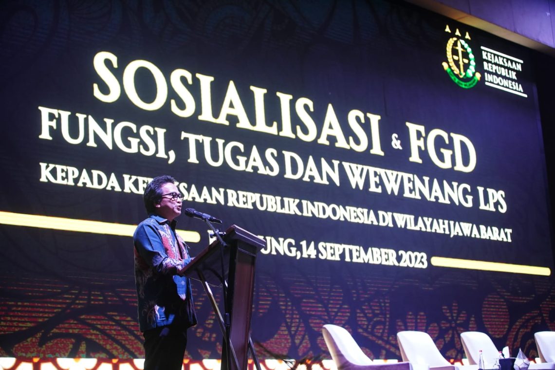 LPS Lakukan Sosialisasi dan FGD Bersama Kejaksaan RI