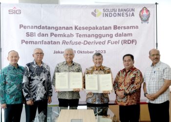 SBI dan Pemkab Temanggung Teken Kerja Sama Pemanfaatan RDF dari TPST Sanggrahan