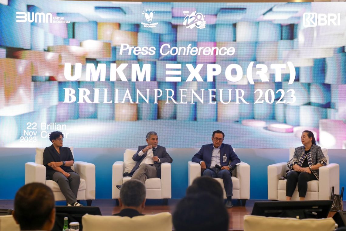 BRI UMKM EXPO(RT) BRILIANPRENEUR: Berdayakan UMKM Masuk Pasar Global