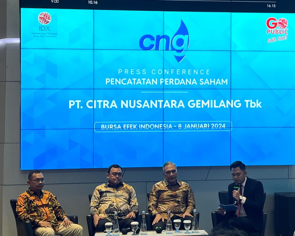 CGAS Debut di Bursa Efek Indonesia, Investor Antusias Sambut Saham Green Energy