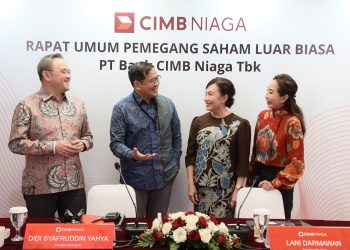 RUPSLB CIMB Niaga Sepakati Penerbitan 10.599.000 Lembar Saham Baru