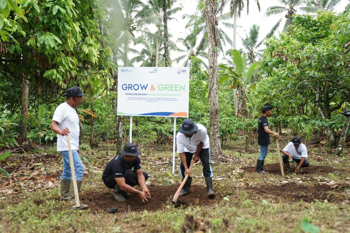 BRI Grow & Green Dorong Pertumbuhan Ekonomi dan Ekologi di Bali