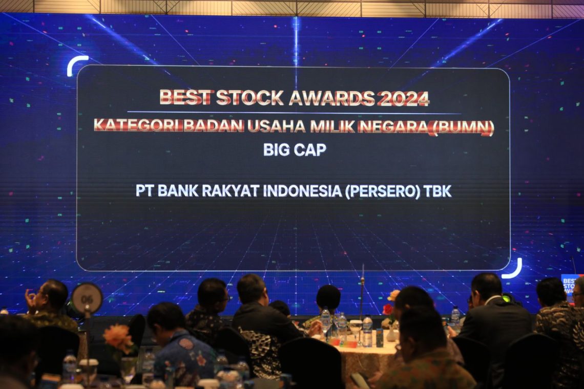BRI Jadi Emiten Terbaik di Sektor Finansial dan BUMN