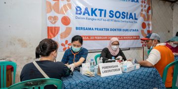 BCA Rayakan Ulang Tahun ke-67 dengan Bakti Sosial Kesehatan