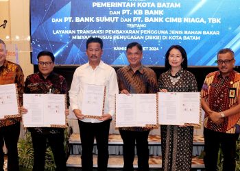 CIMB Niaga Syariah Bersama Pemko Batam, Dorong Implementasi Kartu BBM Fuel Card 5.0