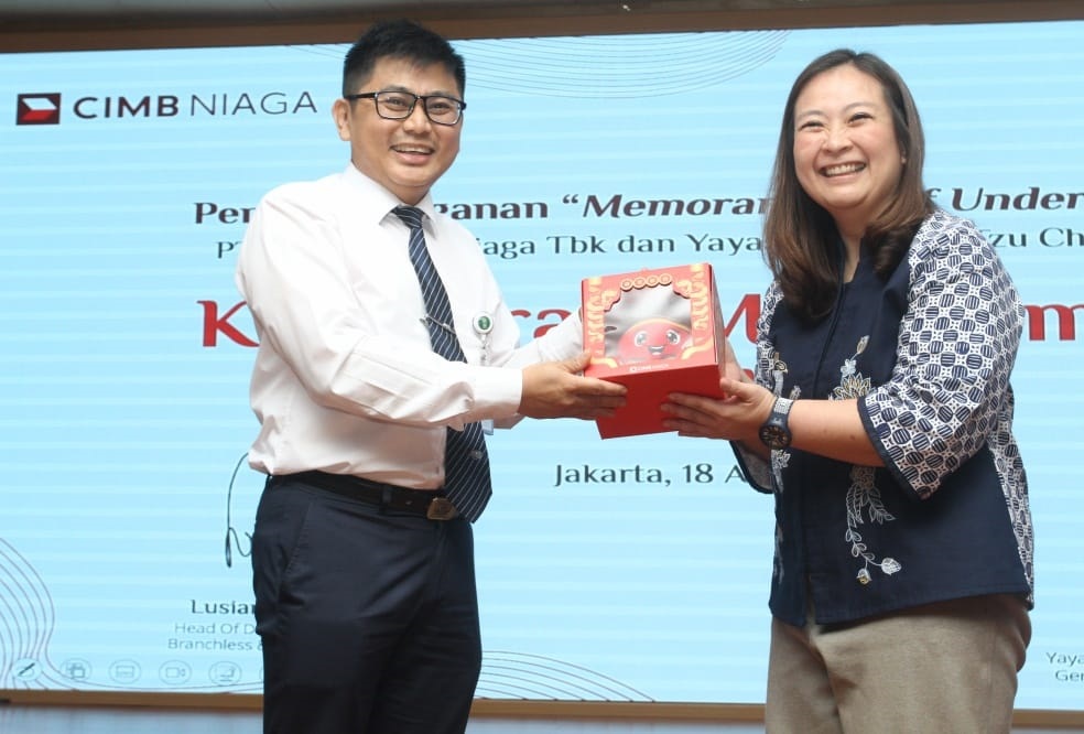 CIMB Niaga Bersama Yayasan Buddha Tzu Chi Indonesia Permudah Donasi melalui OCTO Mobile
