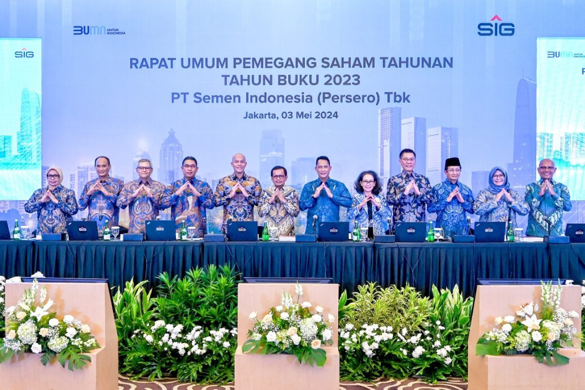 SIG Putuskan Pembagian Dividen Senilai Rp572 Miliar