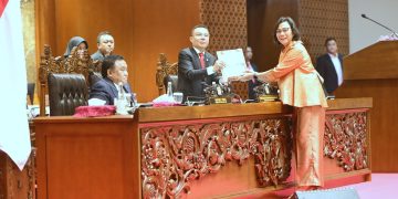 Menkeu Sampaikan KEM-PPKF RAPBN 2025 pada Rapat Paripurna di DPR RI