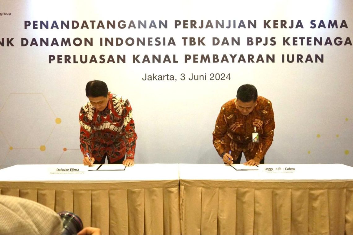 Danamon Bersama BPJS Ketenagakerjaan Permudah Layanan Peserta Nasabah dan Masyarakat