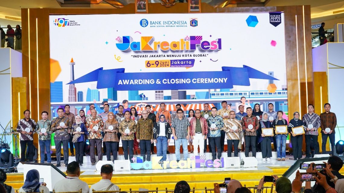Konsisten dengan Pembiayaan Usaha Kecil, Bank DKI Menerima Apresiasi dari Bank Indonesia