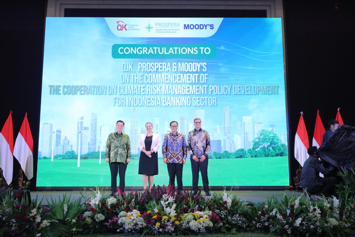OJK Bersama Australia dan Prospera, Kembangkan Climate Risk Management Sektor Perbankan Indonesia