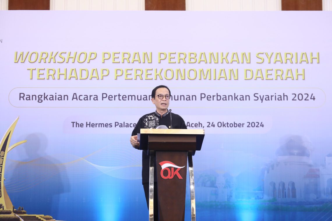 OJK: Perbankan Syariah Dukung Pertumbuhan Ekonomi Daerah