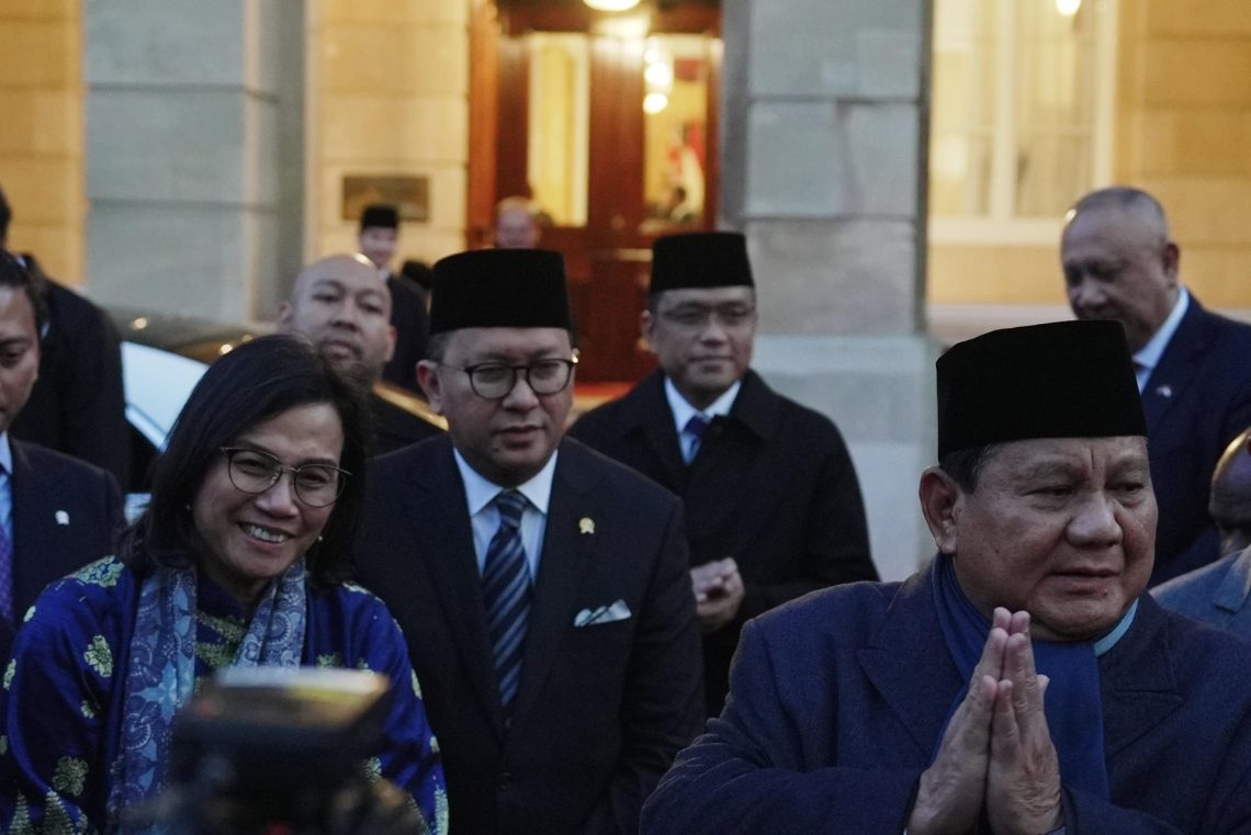 Menkeu Dampingi Presiden Prabowo Bertemu Deputy Prime Minister Kerajaan Inggris