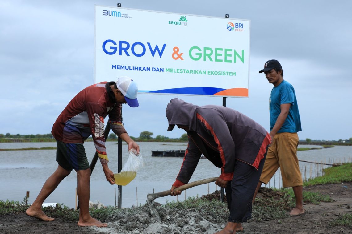 BRI Menanam – Grow & Green, Pulihkan Ekosistem Lingkungan dan Berdayakan Ekonomi