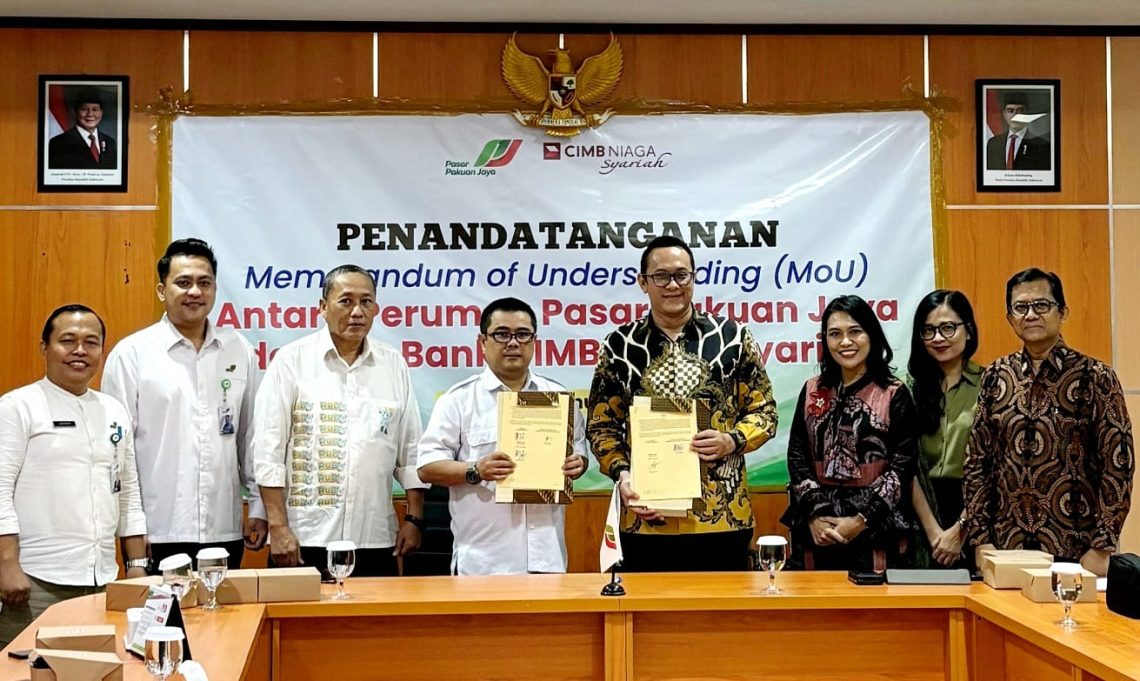 CIMB Niaga dan Perumda Pasar Pakuan Jaya Kota Bogor, Jalin Kerja Sama Kembangkan Ekosistem Digital
