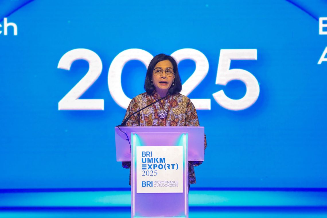 BRI UMKM EXPO(RT) & Microfinance Outlook 2025: Berdayakan UMKM Indonesia, Sri Mulyani  Apresiasi BRI