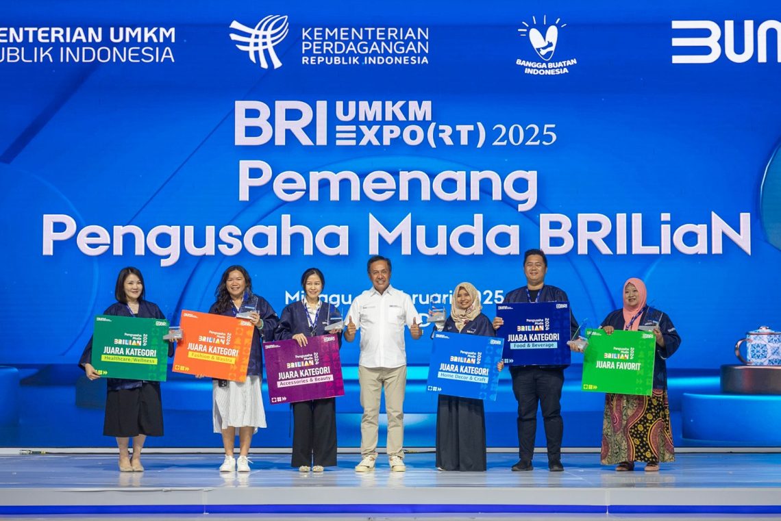 Kembangkan UMKM Berdaya Saing Global, BRI Gelar Pengusaha Muda Brilian 2024