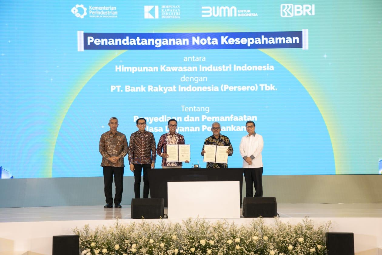 BRI Jalin Kerja Sama dengan HKI, Dorong Pertumbuhan Ekonomi dan Optimalisasi Kawasan Industri