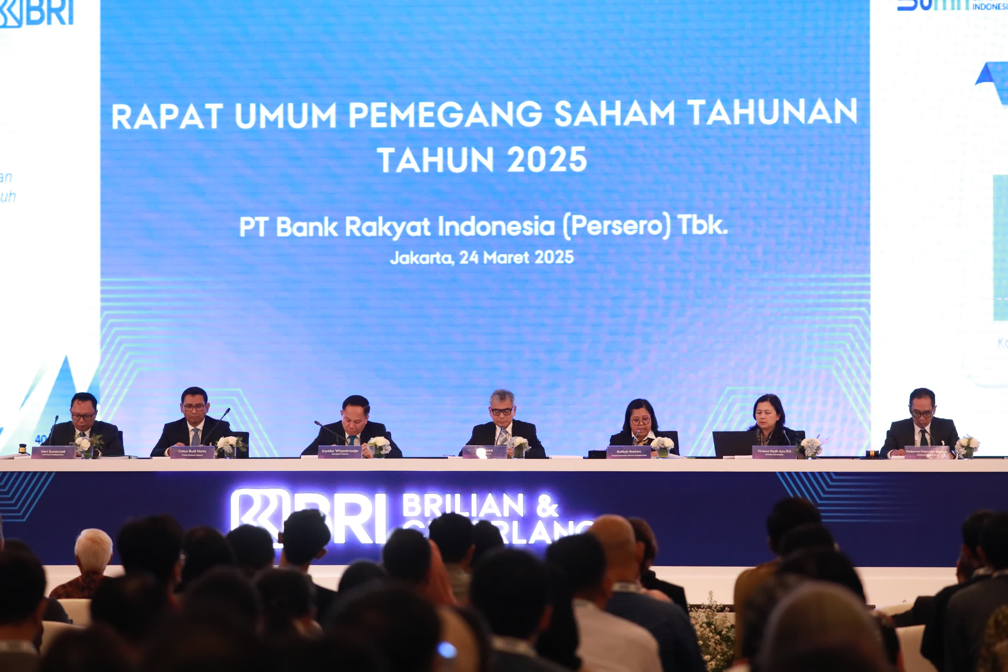 BRI Bagikan Dividen Rp51,73 triliun dan Bersiap Lakukan Buyback Rp3 triliun