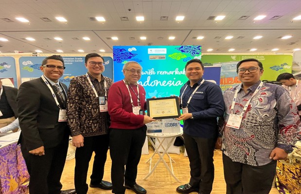 UMKM Binaan BRI Ikut Pameran Natural Product Expo West 2025 di Los Angeles